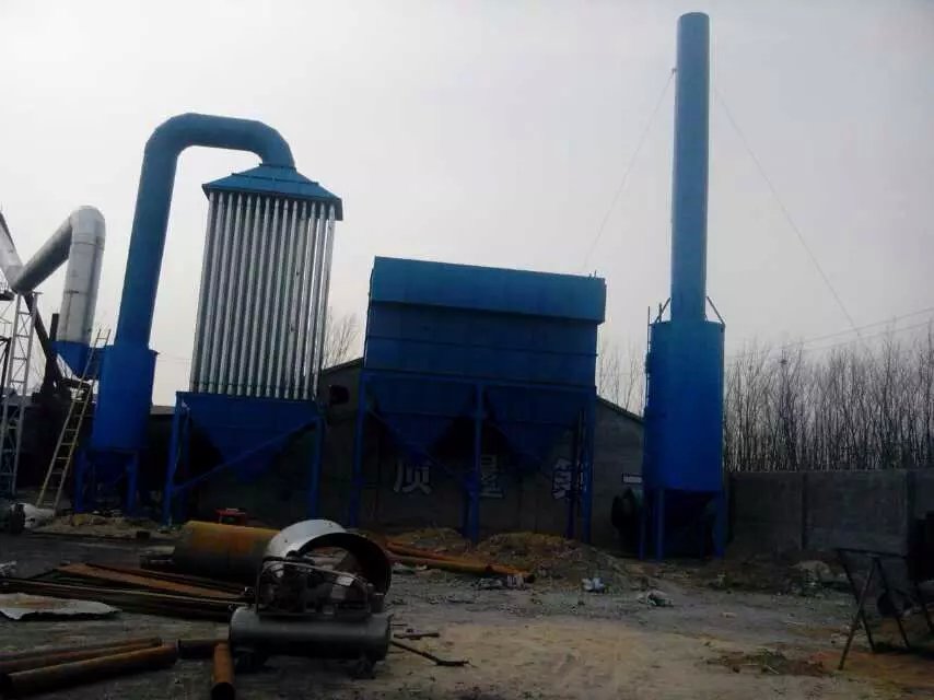 MC-260型脈沖布袋除塵器現(xiàn)場實圖