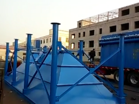 2017年2月四川吳經(jīng)理脈沖布袋除塵器裝車